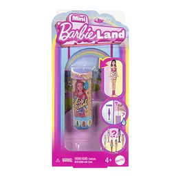 Міні-лялька-сюрприз Barbie "Color Reveal" серії "Mini BarbieLand" — яскраві та стильні (JCR08)