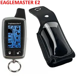 Чохол на пульт сигналізації EAGLEMASTER E2 LCD 2-Way шкіряний чорний - мініатюра 2