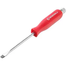 Викрутка ударна плоска шліцева Intertool SL6 х 100 мм HT-0482