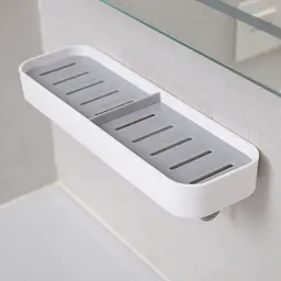Мильниця МВМ My Home BP-11 клейка подвійна, з гачками, біла (BP-11 WHITE) - мініатюра 4