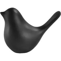 Декоративна статуетка MBM My Home Пташка чорна (DH-ST-30 S BLACK)