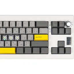 Клавіатура Epomaker Shadow-X Wisteria Linear White механічна бездротова (SHX-W-WL) - мініатюра 5