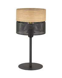 Настільна лампа TK Lighting 5124 Nicol E27 1x15W IP20 чорна