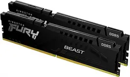 Модуль памяті DDR5 2x16GB/5600 Kingston Fury Beast Black (KF556C36BBEK2-32) - мініатюра 2