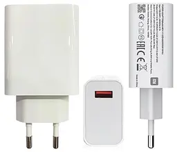 Зарядний пристрій Xiaomi 33W порт 1 USB набір із кабелем Type-C - мініатюра 2