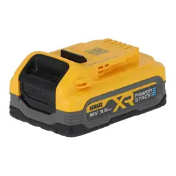 Акумулятор до електроінструменту DeWALT 18V XR Li-lon PowerStack 3.5Ah, вага 0.54 кг (DCBP318) - мініатюра 4