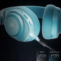 Ігрова гарнітура SteelSeries Arctis Nova 3X Wireless MultiPlatform/Xbox Aqua (61691) - мініатюра 4