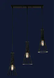 Люстри Loft Levistella 761XMY03-3 BK - мініатюра 2