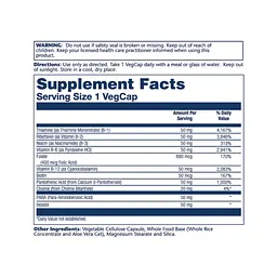 Вітаміни Solaray Vitamin B-Complex 50 50 мг 100 капсул - мініатюра 2
