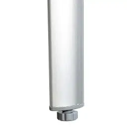 Стіл Bo-Camp Case Model Oval 120x80 см сірий (DAS303277) - мініатюра 4
