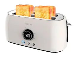 Тостер Cecotec ClassicToast 15000 Extra Double Beige (03109) - мініатюра 2