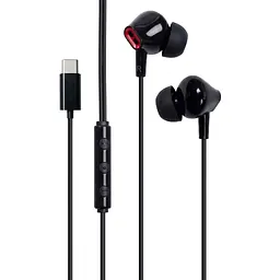 Навушники Vention Echo Lite USB-C In-Ear Wired Black (GBBBAV)