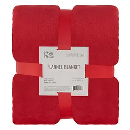 Плед Ardesto Flannel 160 х 200 см 100% поліестер червоний (ART0226SB)