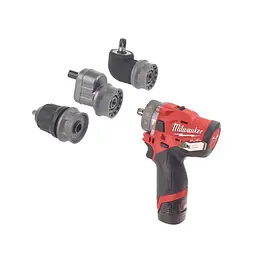 Дриль-шуруповерт акумуляторний безщітковий ударний MILWAUKEE, M12 FPDXKIT-202X, 37Нм - мініатюра 3