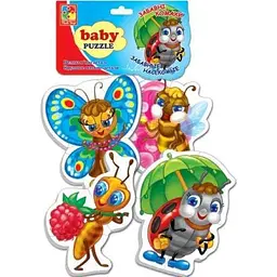 Бебі Пазли VLADI TOYS "Веселі комашки" VT1106-82