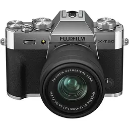 Бездзеркальний фотоапарат Fujifilm X-T30 II Kit XC 15-45mm f3.5/5.6 OIS PZ Silver (16830445) [112272] - мініатюра 3