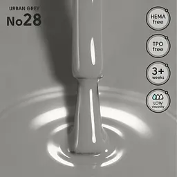 Гель-лак Shelly 28 Urban Grey 12 мл - мініатюра 2
