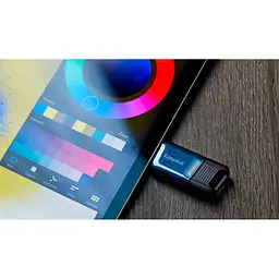 USB флеш-накопичувач Kingston DataTraveler 80 M 256GB USB-C 3.2 Gen 1 Blue/Black [DT80M/256GB] [90938] - мініатюра 4
