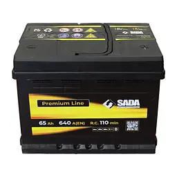 Стартерна батарея 65Аз SADA Premium Line SMF 65Аг, 640А - мініатюра 2