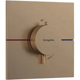 Термостат для душу Hansgrohe ShowerSelect Comfort E brushed bronze 15574140