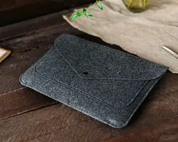 Чохол Gmakin Apple MacBook Pro 14` GM62-14 Felt Case (Black) [73582] - мініатюра 6