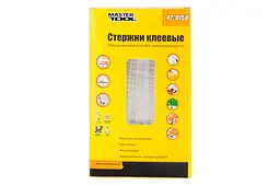Клейові стрижні універсальні Mastertool 7.2 х 200 мм прозорі (в упаковці 1 кг) 42-0150 - мініатюра 2