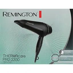 Фен Remington Thermacare Pro 2200 Вт чорний (D5710) - мініатюра 2