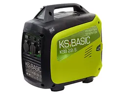 Інверторний генератор Konner&Sohnen Basic 1.8/2 кВт KSB 22i S