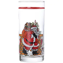 Склянка для води Uniglass Classico Santa & Xmas Tree 270 мл