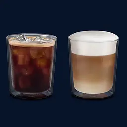 Набір склянок DeLonghi DLSC318 Drinks 400 мл 2 шт. (AS00001402) - мініатюра 3