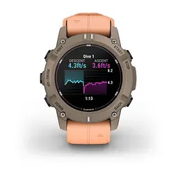 Смарт-часы Garmin Descent G2 Paloma with Shell Розовый Band (010-02986-01) - миниатюра 10