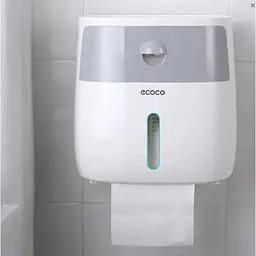 Тримач для туалетного паперу та рушників Ecoco з ящиком і  підставкою для телефону