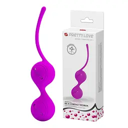 Вагінальні кульки Pretty Love Kegel Tighten Up фіолетові