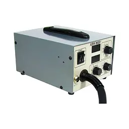 Паяльна станція Aida 952D+, фен з вентиляторним нагнітачем, вбудованим у корпус блоку управління, паяльник - мініатюра 2