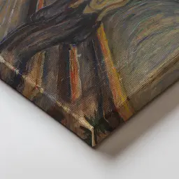 Інтер'єрна картина Крик, Едвард Мунк, Edvard Munch, The Scream, інтер'єрний декор, 80×60 см (id6362) - мініатюра 3