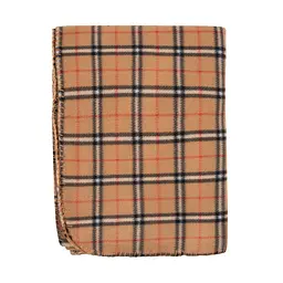 Плед Ardesto Fleece 130x160см, клітинка, бежевий (ART0722PB) - мініатюра 3