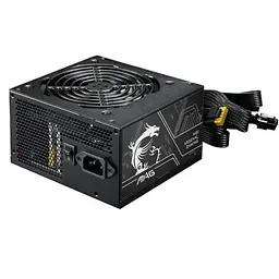 Блок живлення 650 Вт, MAG A650BN PCIE5 II, Black, 80+ Bronze, Active PFC, 12 см MSI teh0034043