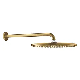 Верхній душ з душовим кронштейном 380 мм Grohe Rainshower Cosmopolitan 310 26066GN0, Золотий