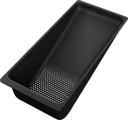 Коландер кухонний Hansgrohe F14 мультифункціональний Matt Black 40963000, Чорний матовий