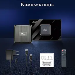 Смарт ТВ приставка X98Q 2/16 Гб Smart TV Box Android 11 - мініатюра 6