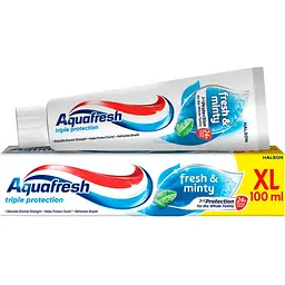 Зубна паста Aquafresh Освіжаюче-м'ятна сімейна 100 мл