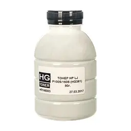 Тонер HP LJ P1005/1606, 80 г HG (HG361-080)