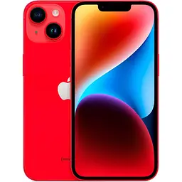 Смартфон Apple iPhone 14 256GB eSIM Product Red (MPWF3) [74087] - мініатюра 1