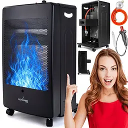 Газовий обігрівач Lehmann Valencia 5 kW - мініатюра 3