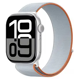 Ремінець BlueO Woven Nylon Sport для Apple Watch 38/40/41/42 мм ser.10 Grey