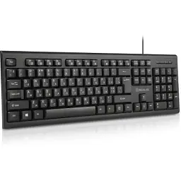 Клавіатура REAL-EL RK-507 USB Black (EL123100050) - мініатюра 2