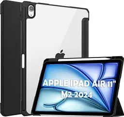 Чохол до планшета BeCover Soft Edge TPU Apple iPad Air 11" M2/M3 (2024/2025) Black (711702)