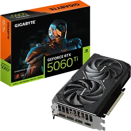 Відеокарта GeForce RTX 5060 Ti 16GB Gigabyte WindForce Max OC (GV-N506TWF2MAX OC-16GD)