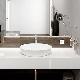 Змішувач для раковини Hansgrohe Vernis Blend 100V з гігієнічною лійкою хром (71215000) - мініатюра 3