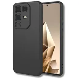 Чохол до мобільного телефона BeCover Silicone Infinix Note 50 Pro 4G (X6855) Black (714673)